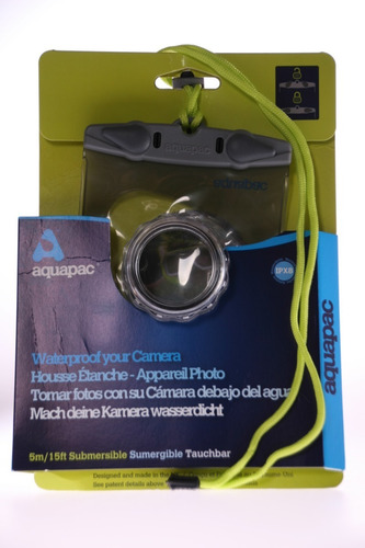 Funda Sumergible 5 Metros Aquapac P/ Camara  Fotos Con Zoom