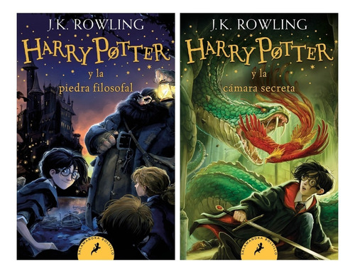 Pack Harry Potter 1 Y 2 - J K Rowling - 2 Libros Bolsillo