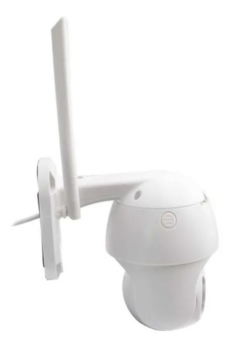 Cámara Ip Ptz Movimiento Infrarrojo Impermeable Wifi Philco Color Blanco