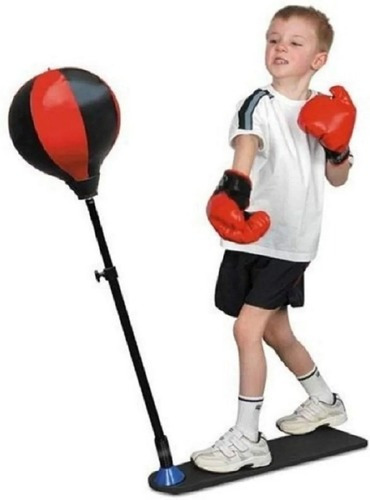 Set Juego De Boxing Para Niños Entrenamiento Guantes De Box