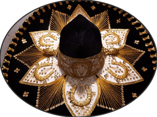 7 Sombrero Charro Mariachi Mexicano Adulto Colores