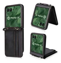Comprar Bolsa De Cartão Pu Para Motorola Razr 50 Para Motorola Razr