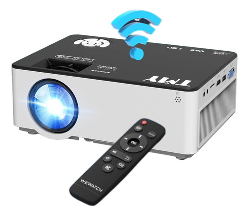 Proyector De Video Beam Tmy Con Wifi 5g 1200 Lm 1080p Nativo