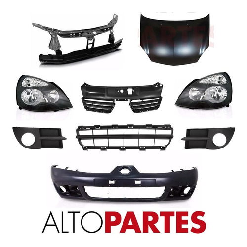 Combo Frente Renault Clio 2 2006 2007 2008 2009 2010 2012 C