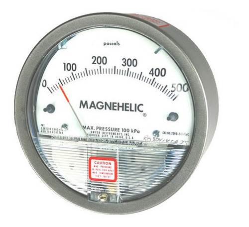 Manómetro Diferencial Magnehelic 2000-750pa