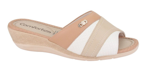 Sandalia Comfortflex Mujer 2296401 Beige Moda