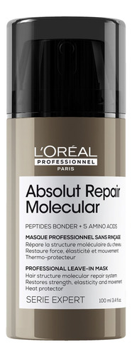 Leav In Crema Sin Enjuague Loreal Absolut Molecular 100ml