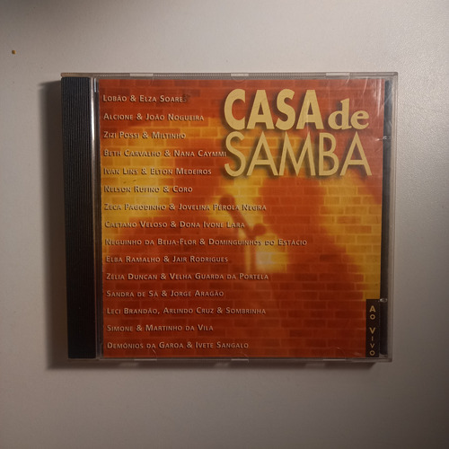 Cd Casa De Samba Ao Vivo (original)