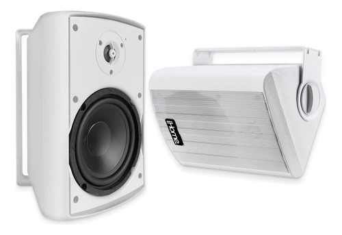 Ihome Ihsi-w400bt-pr-wht Bluetooth Para Interiores Y Exterio