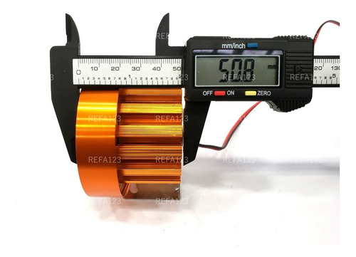 Faros Led Moto 6 Led Color Cobre Kit 2 Faro Con Switch