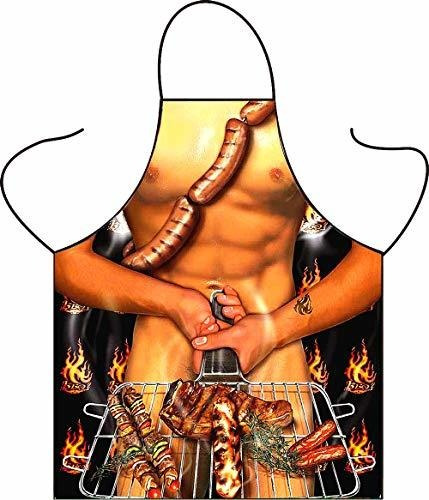 Delantal De Barbacoa Divertido Y Sexy Para Hombre, Delantal 