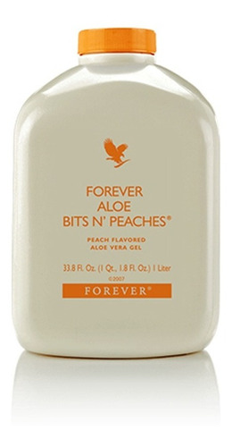 Aloe Vera Bits'n  Peaches 1 Lt