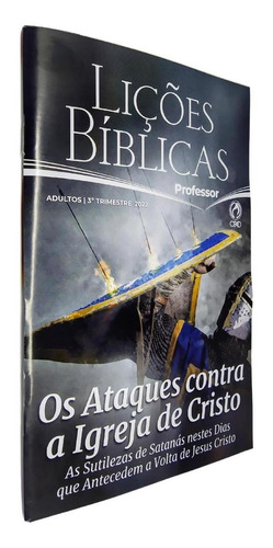 Revista Cpad Lições Bíblicas Ebd 3ºtri 2022 Adulto Professor | Parcelamento  sem juros
