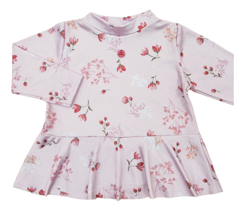 Buzo Termico Tulipanes Mini Anima Bebe Kids Rosa