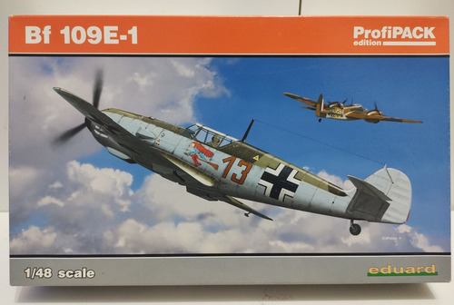 1/48 Bf 109 E-1 Eduard Profipack Caça Alemão Messerschmitt