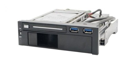 Rack Móvil Sata Iii 3.5  Y 2.5  Con Usb 3.0, Blanco