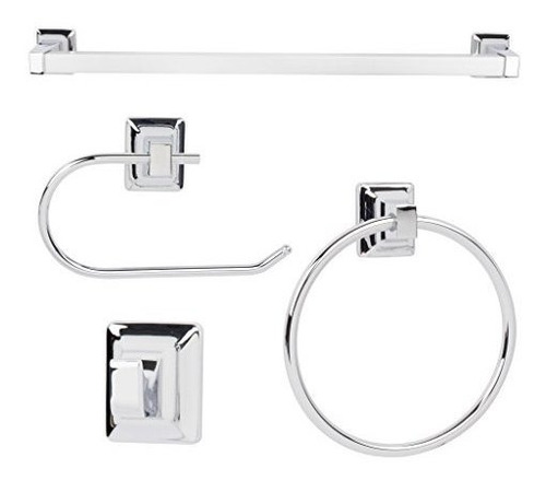 Ldr Juego De Accesorios De Baño De 4 Piezas De Exquisite Mod