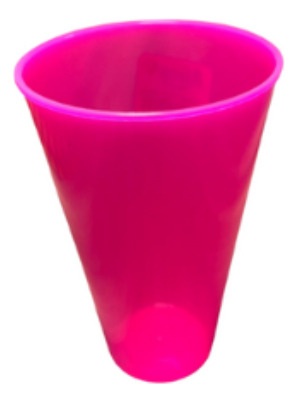 Set 40 Vasos De Plastico En Colores