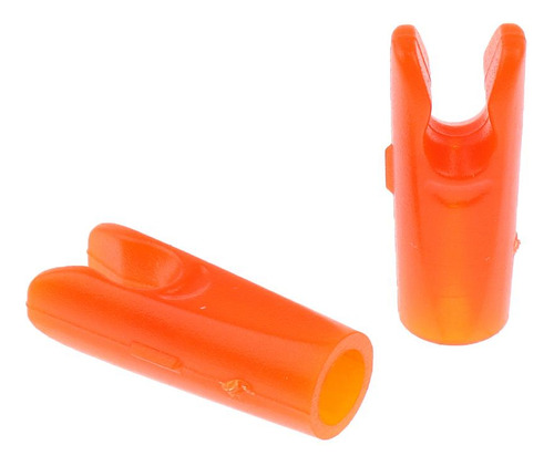 20x Color Naranja Tiro Con Caza Flecha Insertar Pin Nock Eje