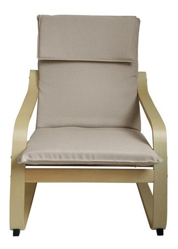 Sillon Poltrona Silla Diseño Interior Poliester Madera