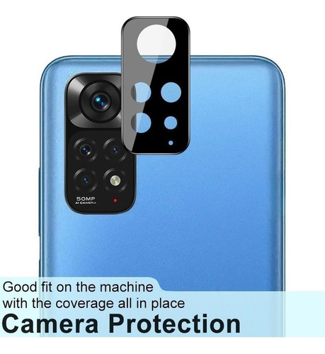 Imagen 2 de 6 de Xiaomi Redmi Note 11 4g Lámina Protectora Cámara