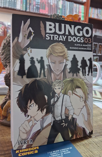 Bungo Stray Dogs. Tomos 3 Y 4. Editorial Ivrea, Argentina.