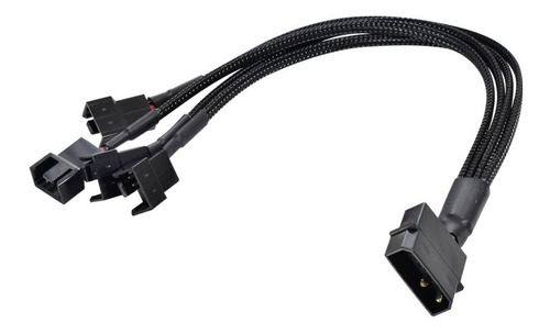 Cable Splitter Molex A 4 Coolers De 4 Pines Nisuta Ns-ad4cm