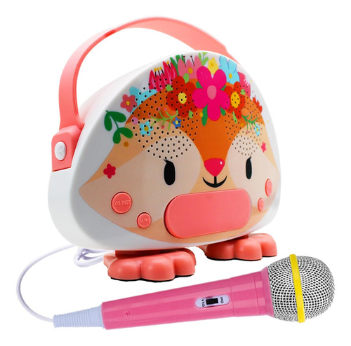 Máquina De Karaoke Para Niños Con Micrófono Portable Niños M