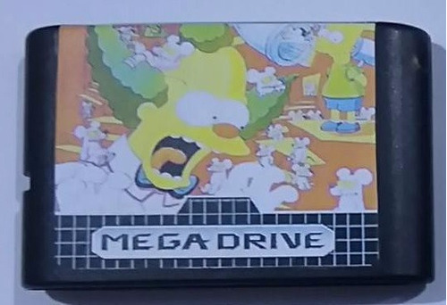 Cartucho Mega Drive Krustys Super Fun House