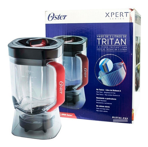 Vaso Oster Xpert Original Tritan 2 Litros Con Tapa Original