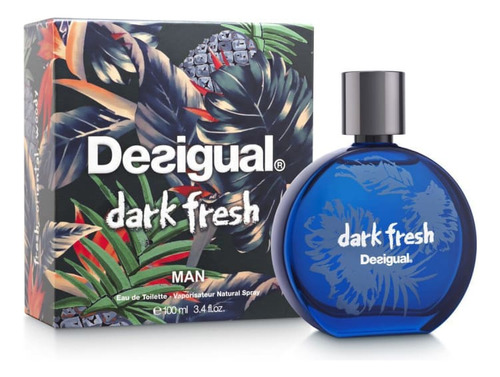 Desigual Dark Fresh Edt 100ml Hombre /cosmomarket