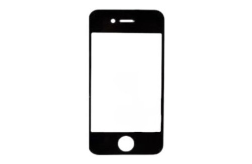 Mica Tactil De Vidrio iPhone 4s Y 4 Original Negra O Blanca