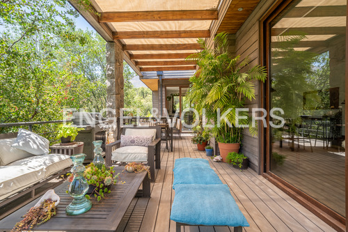Espectacular Casa En Condominio En El Arrayán