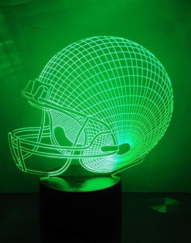 Escultura Luminosa Con Luz Led De 7 Colores En 3d Ilusión 