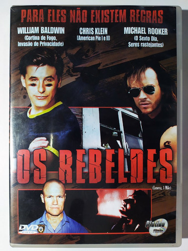 Dvd Os Rebeldes William Baldwin Chris Klein Michael Rooker O