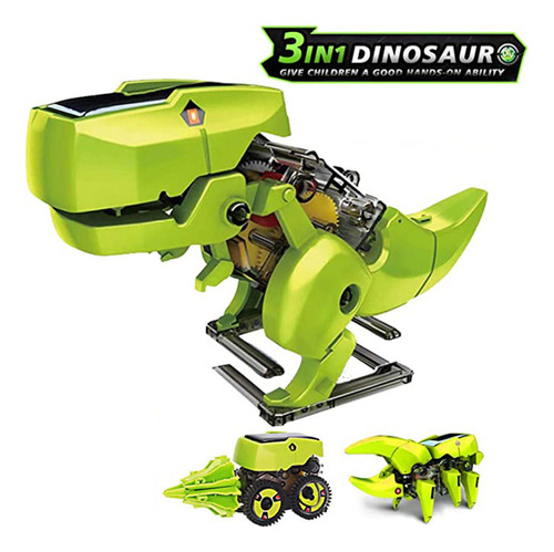 Kit De Robot Solar Stem Toys, Ciencia Educativa, Dinosaurio