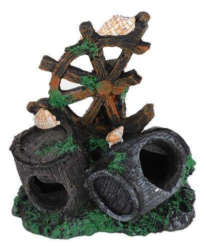 Cueva Escondida Para Decoración De Acuarios, Pecera De Simul