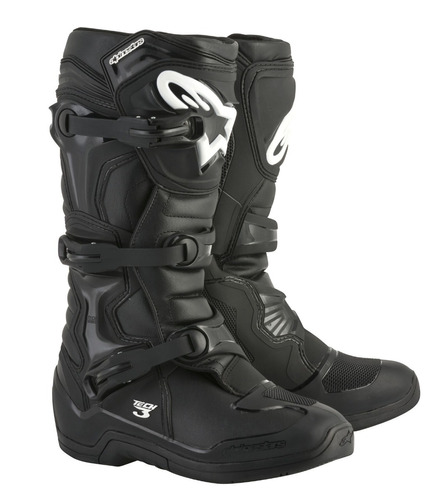 Botas Motocross Alpinestars Tech 3 Negra Team Motorace