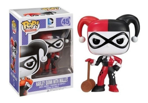 Harley Quinn With Mallet (45) - Dc Comics - Funko Pop! 