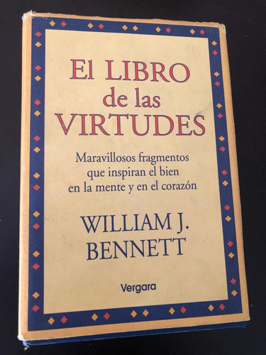 Libro El Libro De Las Virtudes - Tapa Dura - Grande. Bennett