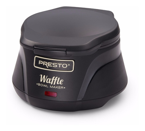 Maquina Para Hacer Waffles Tipo Belga Canasta Color Negro