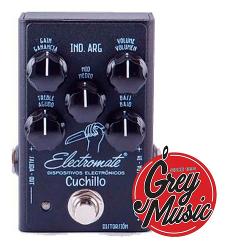 Pedal Electromate Cuchillo Distortion