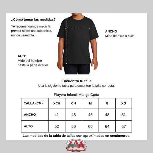 Playera Deportiva Niño Niña Lucha Libre Aaa La Parka 66 20