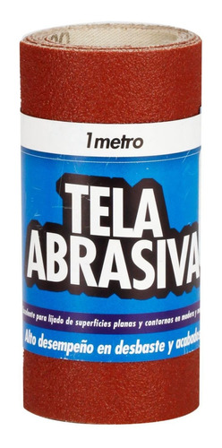 Tela Flexible 4 Pulgadas X 1 M Grano 100 77696028096