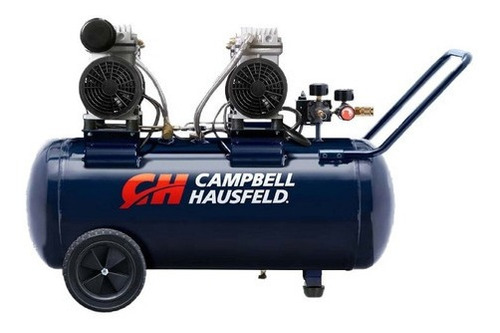 Compresor De Aire Silencioso 80 L 2.0 Hp Campbell Hausfeld Color Azul marino Fase eléctrica Monofásica Frecuencia 50 Hz