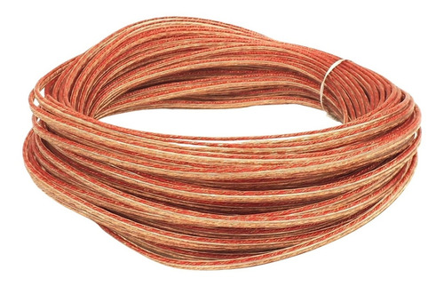 Cable De Audio Polarizado 16 Awg P/ Bocina Rollo De 30 Mts 