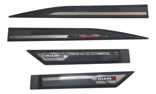 Boseles De Puerta Cromo  Nissan Frontier Np-300 2016 -2020