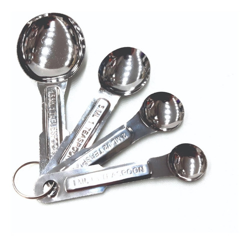 Cuchara Medidas Acero Inoxidable Reposteria D+m Bazar