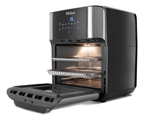Fritadeira Elérica Air Fryer Oven Philco Pfr2200 12 litros 4 Em 1
