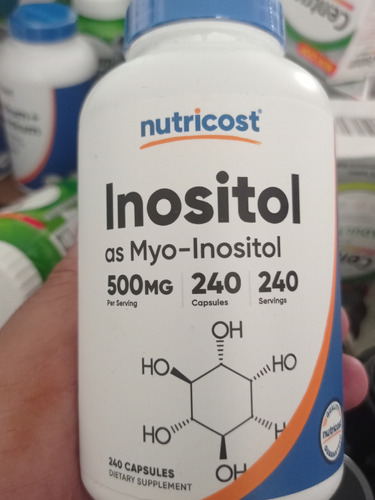 Inositol 500 Mg De 240 Cápsulas 